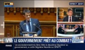 Le Soir BFM: Équipe Valls au complet: le gouvernement est-il prêt au combat ? - 09/04 4/6