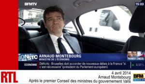 VIDÉO - Arnaud Montebourg : la voiture, sa nouvelle stratégie de communication