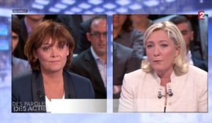 Le Pen : "Si l'UMP et le PS étaient bons, le FN n'existerait pas"