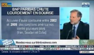 Bilan Hebdo: Chute en bourse de l'action de BNP Paribas, Philippe Béchade et Jean-Louis Cussac, dans Intégrale Bourse – 30/05