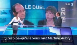 Ce qu'ont vraiment dit Hollande et Aubry