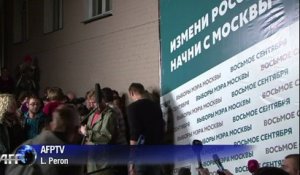 Alexeï Navalny conteste la victoire du maire sortant à Moscou