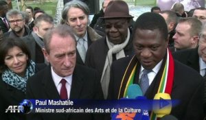 Un jardin Nelson Mandela inauguré à Paris