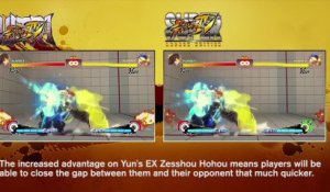 Ultra Street Fighter 4 - Les changements apportés à Yun