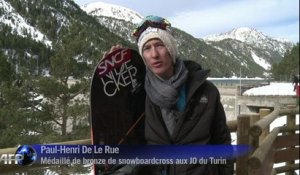 JO-2014: les frères De Le Rue ou le snowboard extrême
