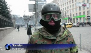 Ukraine: 3e jour de manifestation à Kiev
