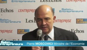 Salon des Entrepreneurs 2014 - Pierre Moscovici
