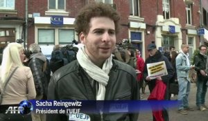 Hénin-Beaumont: manifestation contre le FN