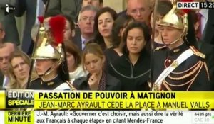 Remaniement: le discours de prise de fonction de Manuel Valls