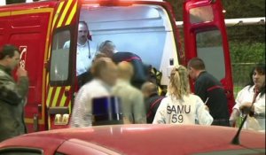 Roubaix: l'enfant coincé dans un bloc de béton pendant 4h30 a été libéré