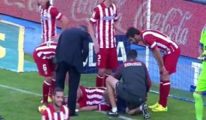 La blessure impressionnante de Diego Costa