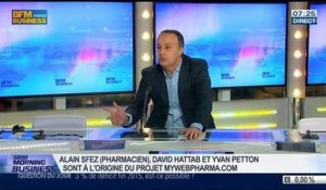 MyWebPharma offre aux pharmaciens en France la solution internet pour le développement de leur activité, Alain Sfez, dans GMB – 14/04