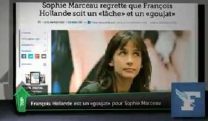 Top Média : Sophie Marceau traite François Hollande de "lâche"