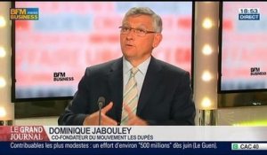 Dominique Jiabouley, porte-parole des Dupés, dans Le Grand Journal - 16/04 4/4