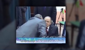 Bouteflika a voté en fauteuil roulant en Algérie