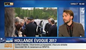 BFM Story: François Hollande ne sera pas candidat en 2017 si le chômage ne baisse pas - 18/04