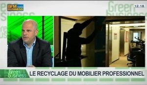 Le recyclage du mobilier professionnel: Arnaud Humbert-Droz et Gilles Berhault, dans Green Business – 20/04 2/4