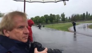 Record du monde de quad sur deux roues en duo à Mulhouse