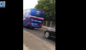 Le bus du PSG flashé sur la route du Stade de France