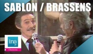 Jean Sablon et Georges Brassens "Ce petit chemin" (live officiel) | Archive INA