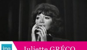 Juliette Gréco "Coin de rue" (live officiel) - Archive INA