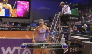 WTA Stuttgart : Sharapova file en quart