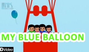 My Blue Balloon - Nursery Rhymes - Color Song for Children