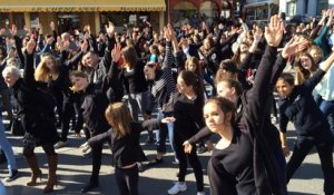 Sportiviales à Vitré. Un flash mob avec le Grymda