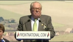 Jean-Marie Le Pen copie-colle son discours du 1er-Mai