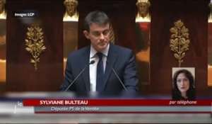 Politique : Le vote du pacte de stabilité de Manuel Valls