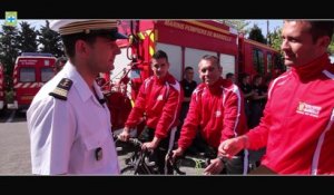 BMPM: Défi des Pompiers de l'Espoir - La collecte des dons du Bataillon
