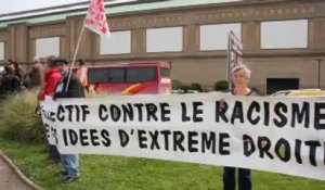 Manifestations contre la venue de Marine Le Pen
