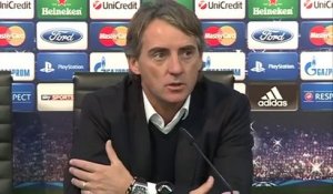 Man City 1-1 Real Madrid | Mancini Interview | Champions League | 21-11-2012