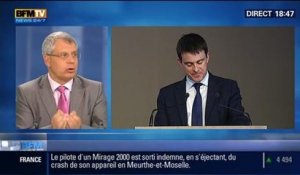 BFM Story: Manuel Valls promet des réductions d'impôt pour les ménages – 12/05