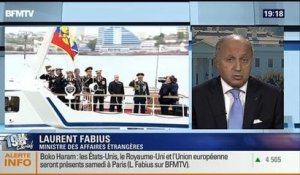 Laurent Fabius: L'invité de Ruth Elkrief – 13/05