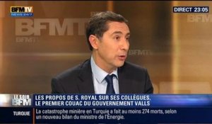 Le Soir BFM: Premier couac de l'ère Valls: Ségolène Royal a-t-elle préparé son coup ? - 14/05 3/5