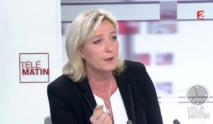 "L'Union européenne est dirigée par l'Allemagne", d'après Marine Le Pen