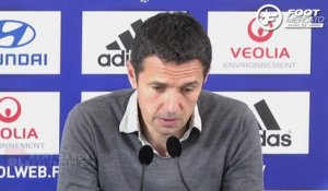 OL : Garde et la blessure de Gourcuff avec son chien...