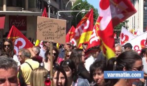 Un millier de fonctionnaires dans la manifestation à Toulon