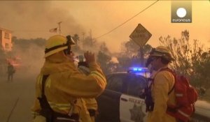 Les incendies entraînent l'évacuation de milliers d'habitations en Californie