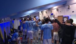 Dans les coulisses des festivités du titre de Man City !