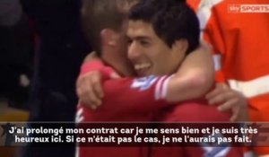 La déclaration d'amour de Luis Suarez à Liverpool