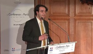 Hicham Oudghiri , "Public Data Infrastructure" à la Conférence de Paris