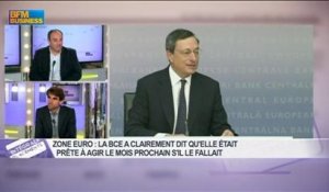 La minute d'Olivier Delamarche : Draghi bluffe avec une paire de 2 !