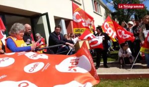 Brest. 150 salariés de Ty-Yann et du centre Mathieu Donnart en grève