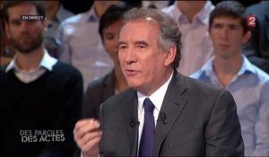 François Bayrou, invité des Paroles et des Actes sur France2 - 220514