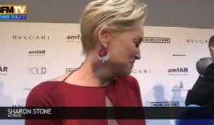 Zapping de Cannes – Les larmes de Sharon Stone