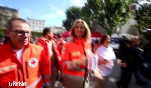 150 ans de la Croix Rouge. Adriana Karembeu "donne envie de donner"