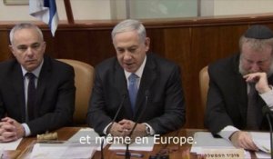 Netanyahu dénonce des incitations à l'antisémitisme en Europe