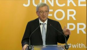 Européennes : Jean-Claude Juncker revendique la victoire et la présidence de la Commission